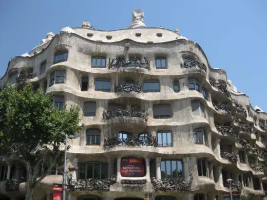 Spanish Architectural Tours - Casa Milà Barcelona