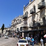Jaffa Gate Buildings Jerusalem