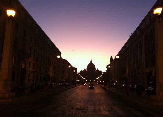 Vatican buildings Rome