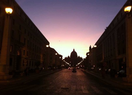 Vatican buildings Rome