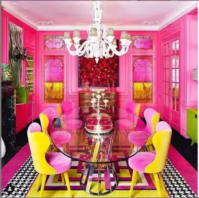 French luxury interior design by Rouge Absolu & Geraldine B. Prieur