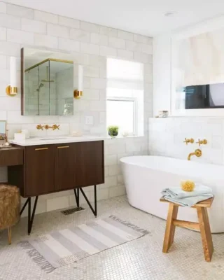 10 freestanding tub bathroom design ideas