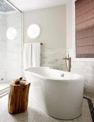 10 freestanding tub bathroom design ideas