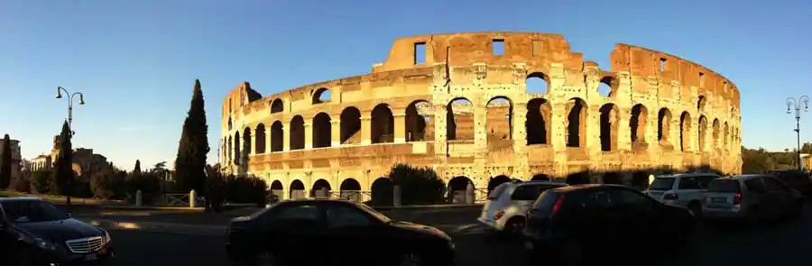 Colisseum Rome building in Italy