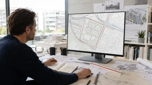 CAD Maps for architects: OS data, DWG files, Planning drawings