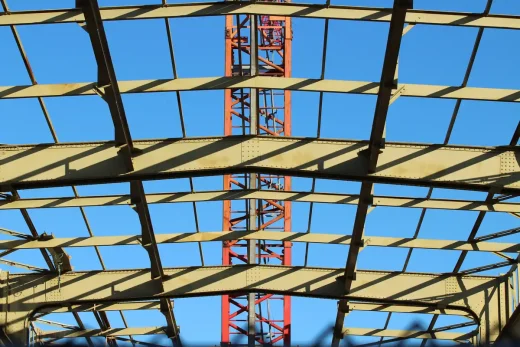 Structural steel building construction